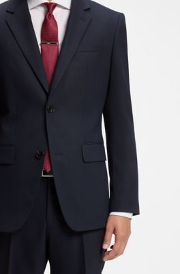 Two-piece slim-fit suit, Dark Blue