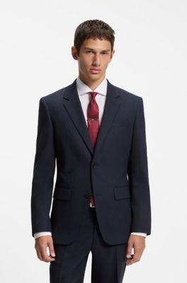 Two-piece slim-fit suit, Dark Blue