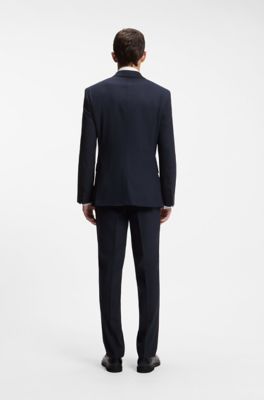 Two-piece slim-fit suit, Dark Blue