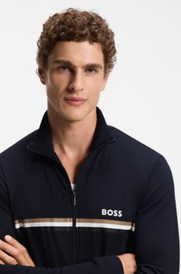 Boss Stretch-cotton pyjama set pyjamas herr – bild 3