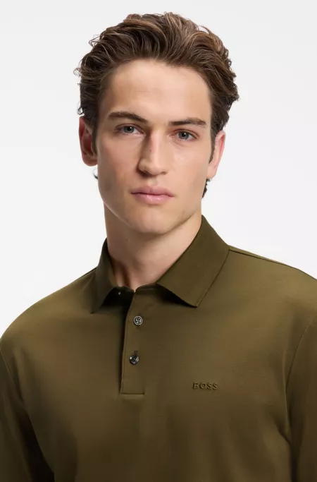 Cotton polo shirt