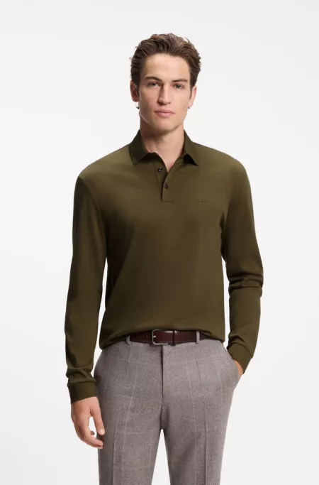 Cotton polo shirt