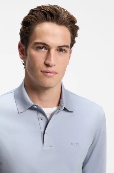 Cotton polo shirt