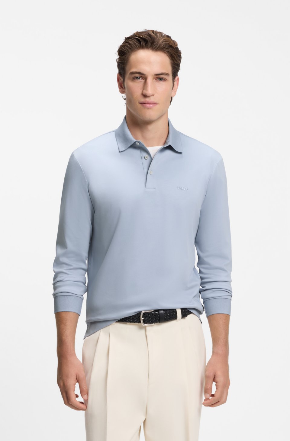 Cotton polo shirt