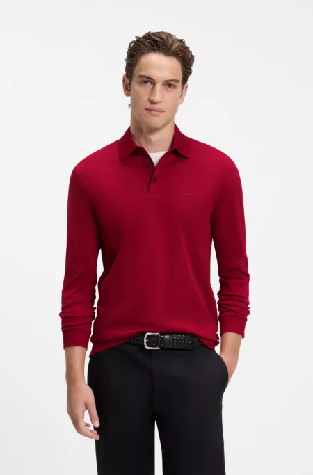 Cotton polo shirt