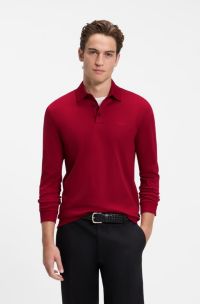Polo van katoen, Rood