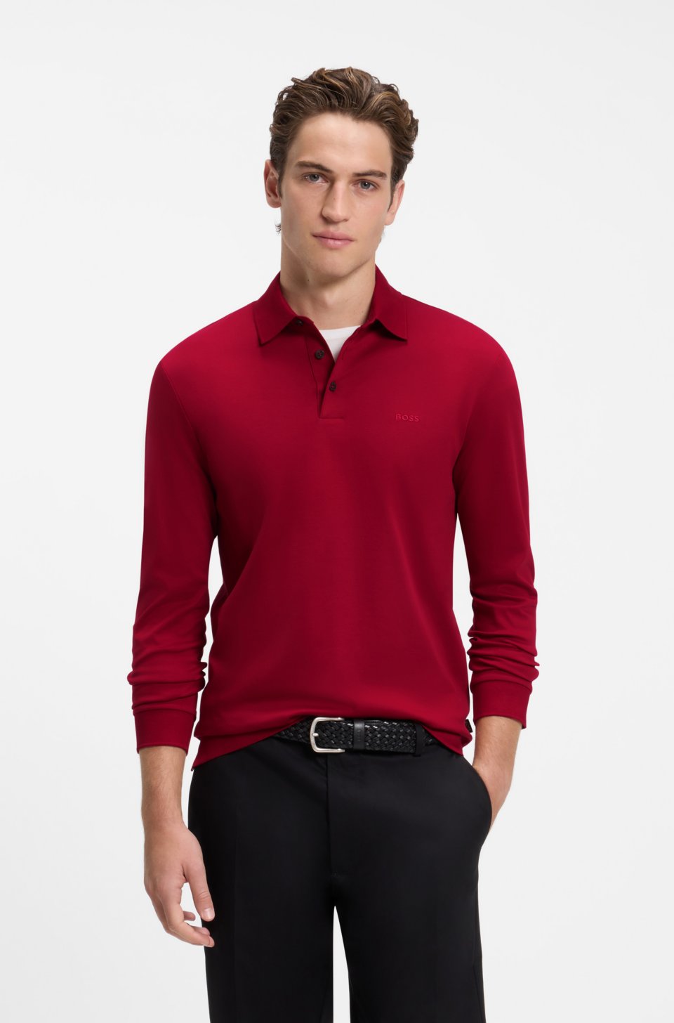 Cotton polo shirt