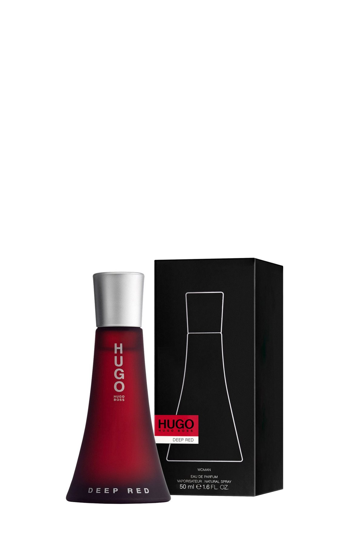 HUGO Deep Red eau de parfum 50ml, Assorted-Pre-Pack