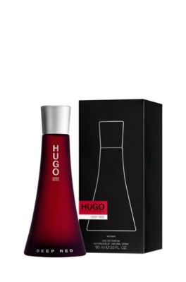 hugo boss dark red