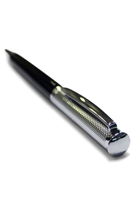 #HSH6944D $155 Hugo Boss Rise Dark Ballpoint Pen New In Box 
