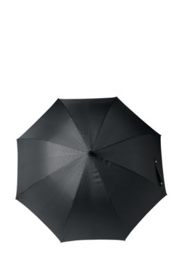BOSS - Black patterned golf umbrella 