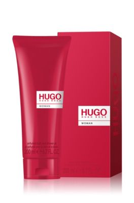 hugo boss shower gel red