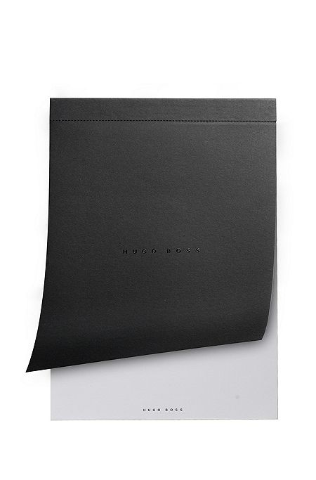 A5 notepad paper refill, Black