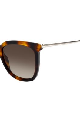 hugo boss tortoise shell sunglasses