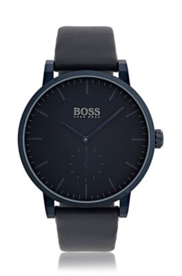 hugo boss watch blue strap