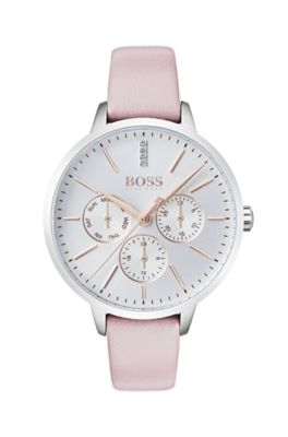 hugo boss pink watch