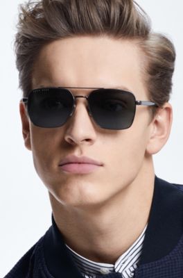 hugo boss polarized classic black keyhole
