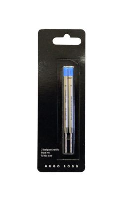 Two-pack of blue-ink ballpoint pen refills