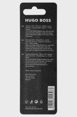 Two-pack of blue-ink ballpoint pen refills, Blue
