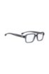 Retro-inspired optical glasses in transparent grey acetate, Grey