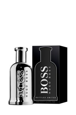 boss aftershave white bottle