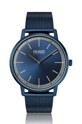 navy hugo boss watch