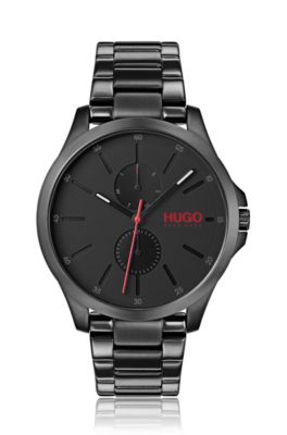 hugo boss watch men's stainless steel bracelet