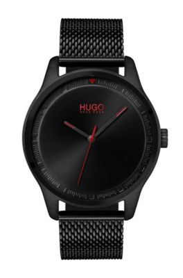 hugo boss black metal watch