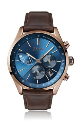 hugo boss jet blue watch