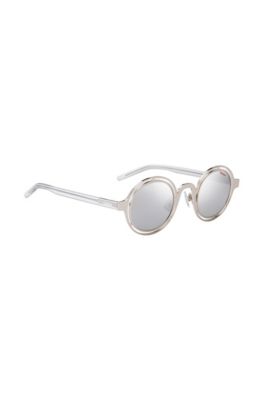 hugo boss round sunglasses