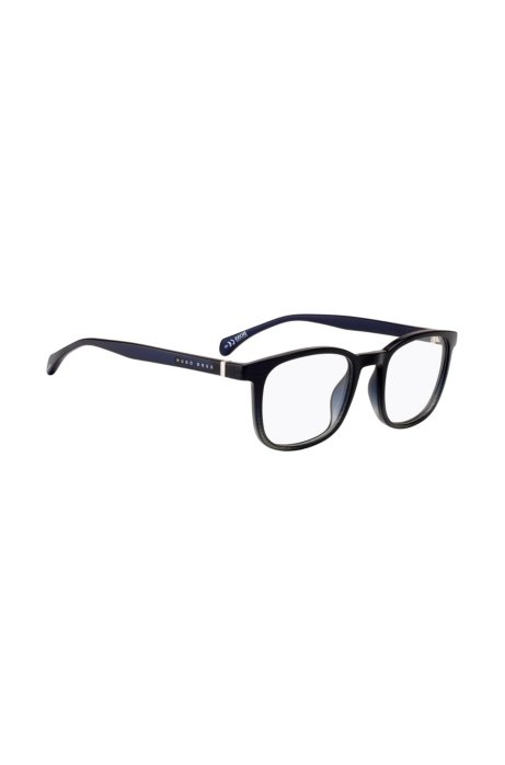 Optical glasses in optyl with finely etched frames, Patterned
