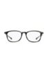 Havana-frame optical glasses with coordinating end tips, Patterned