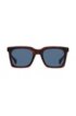 Retro-inspired sunglasses in acetate with Havana frames, Patterned
