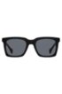 Black-acetate sunglasses with retro-inspired frames, Black