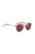 Mirrored sunglasses with red-shaded lenses, Red