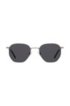 Dark-lens sunglasses in lightweight metal with flexible temples, Black