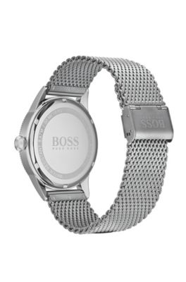 hugo boss mesh bracelet watch