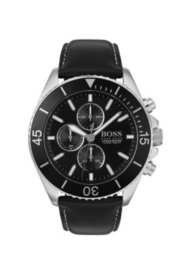 hugo boss chronograph black