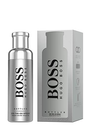 Hugo Boss Boss Bottled On-the-go Spray 100ml In Gray