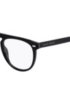 Optical frames in black acetate with hardware details, Black