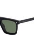 Clip-on sun lenses in black acetate, Black