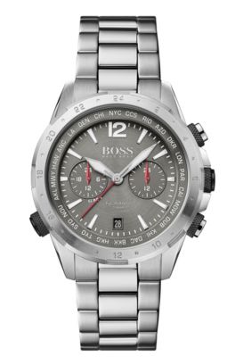 hugo boss stainless steel back