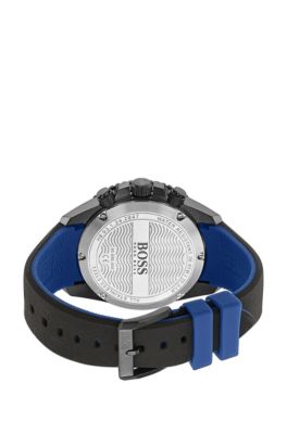 hugo boss rubber strap watches