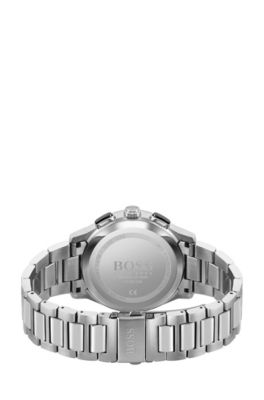 iced out hugo boss watch