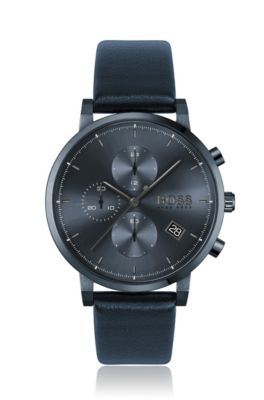 blue hugo boss watch