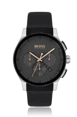 hugo boss silicone strap replacement