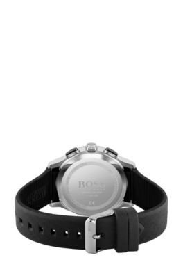 hugo boss silicone strap replacement