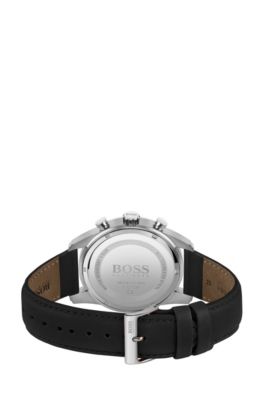 hugo boss stainless steel back