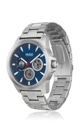 iced out hugo boss watch