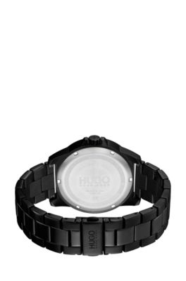 hugo boss black metal watch